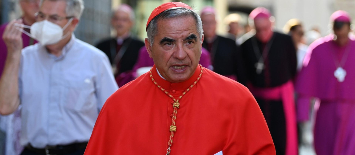 El cardenal Beacciu
27/8/2022 ONLY FOR USE IN SPAIN