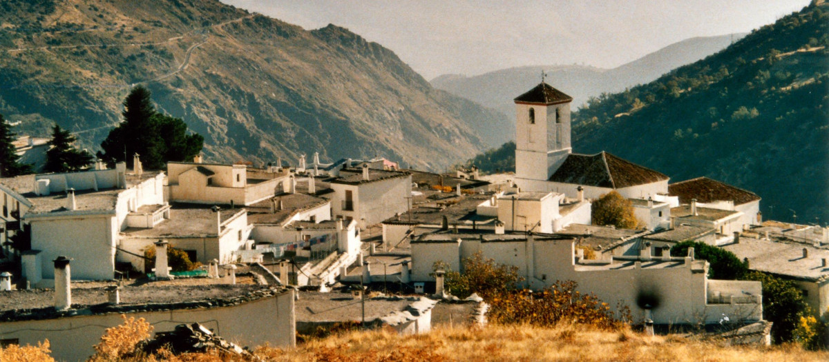 Pueblo de Capileira (Granada).