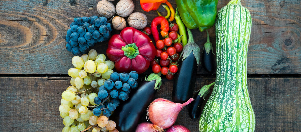 Las frutas y verduras