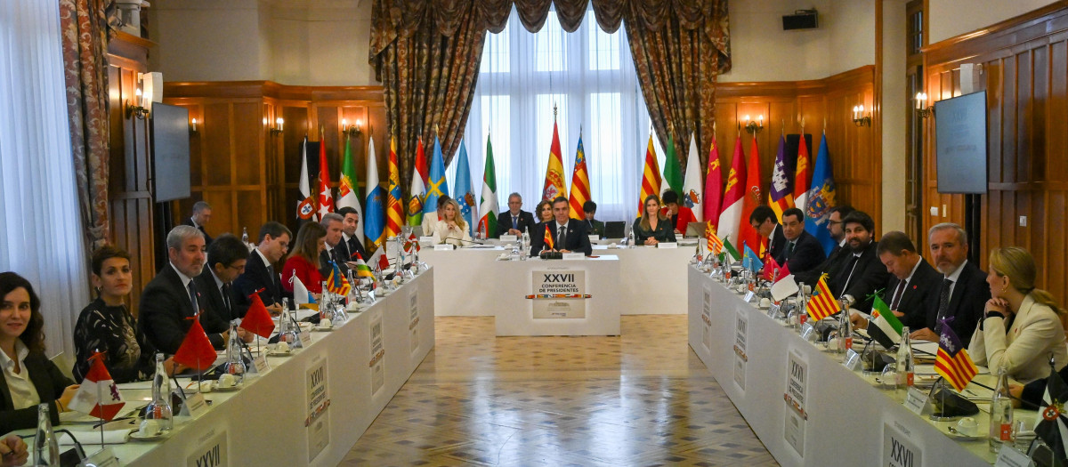 XXVII Conferencia de Presidentes, en el Palacio de la Magdalena, a 13 de diciembre de 2024, en Santander