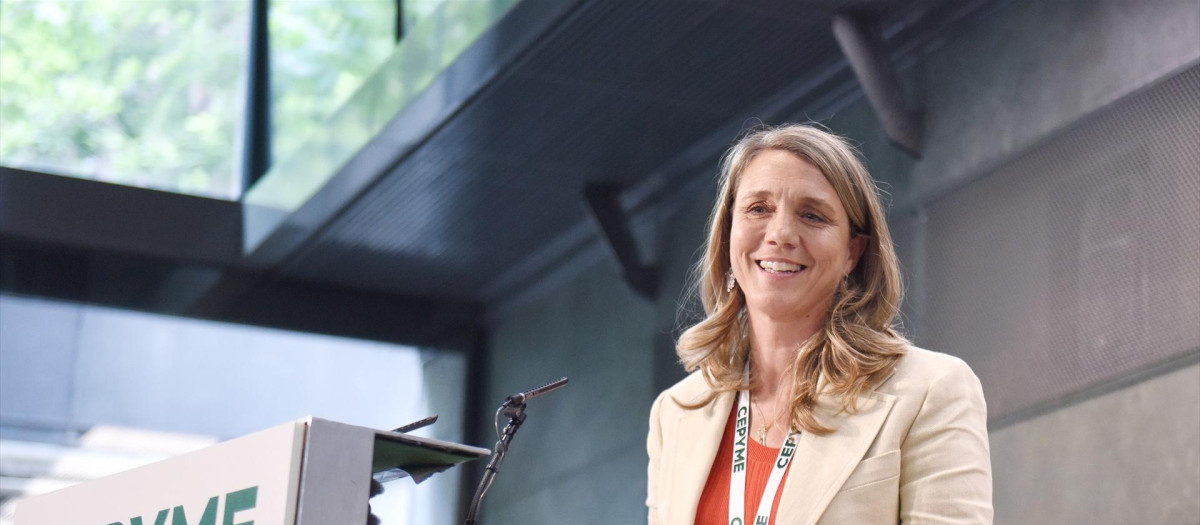 La nueva presidenta de Cepyme, Ángela de Miguel.