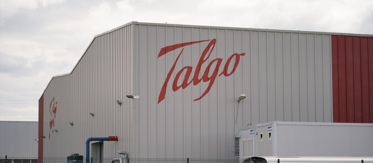 Fábrica de Talgo en Rivabellosa.