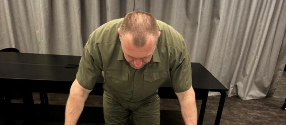 El jefe del Servicio de Seguridad de Ucrania, Vasyl Malyuk, en Kiev