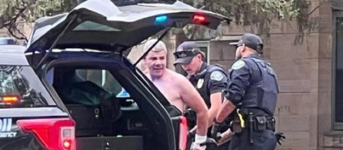 Momentos en que Mohamed Sabry Soliman, sospechoso del ataque de Colorado, es detenido por la policía