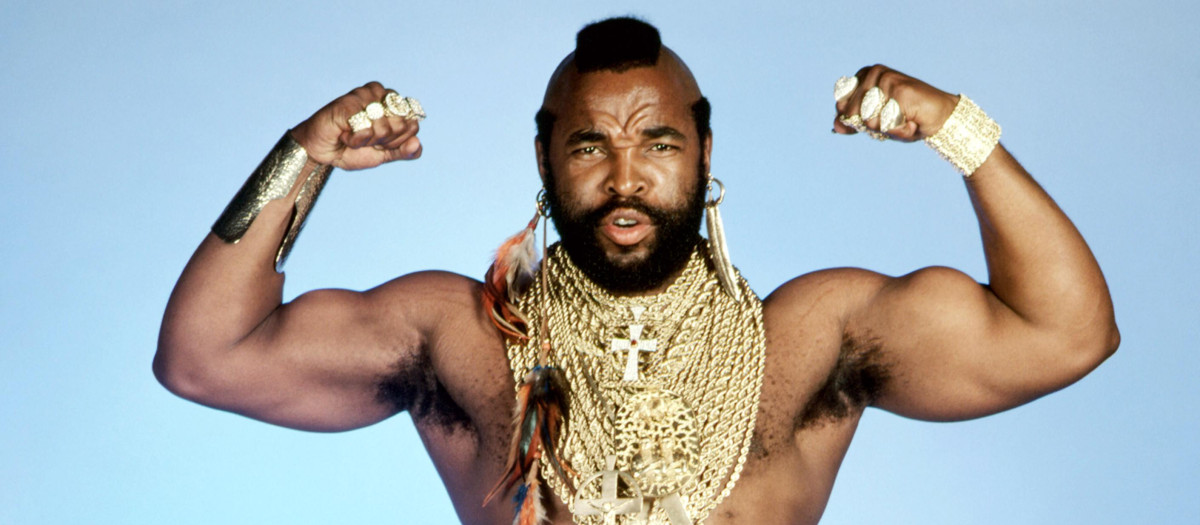 El actor, Mr. T.