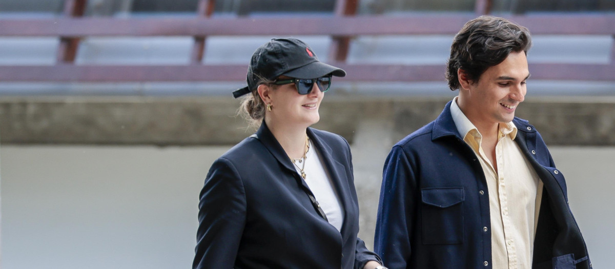 Victoria de Hohenlohe y Maxime Corneille, en una imagen de archivo