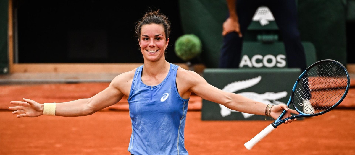 Lois Boisson está siendo la sorpresa del torneo