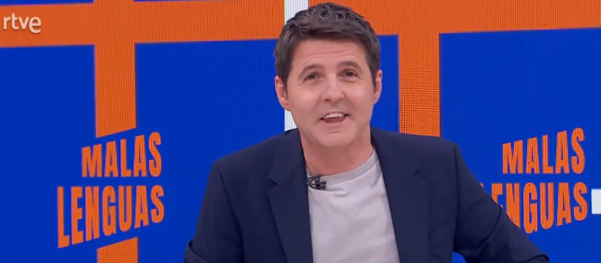 Jesús Cintora, presentador del programa Malas Lenguas