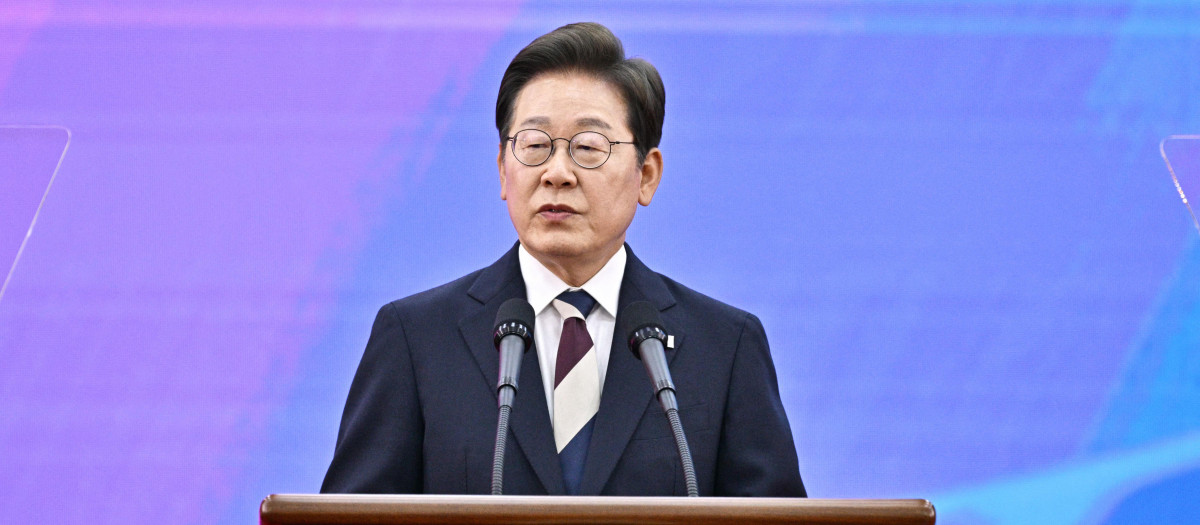 El presidente de Corea del Sur, Lee Jae-myung