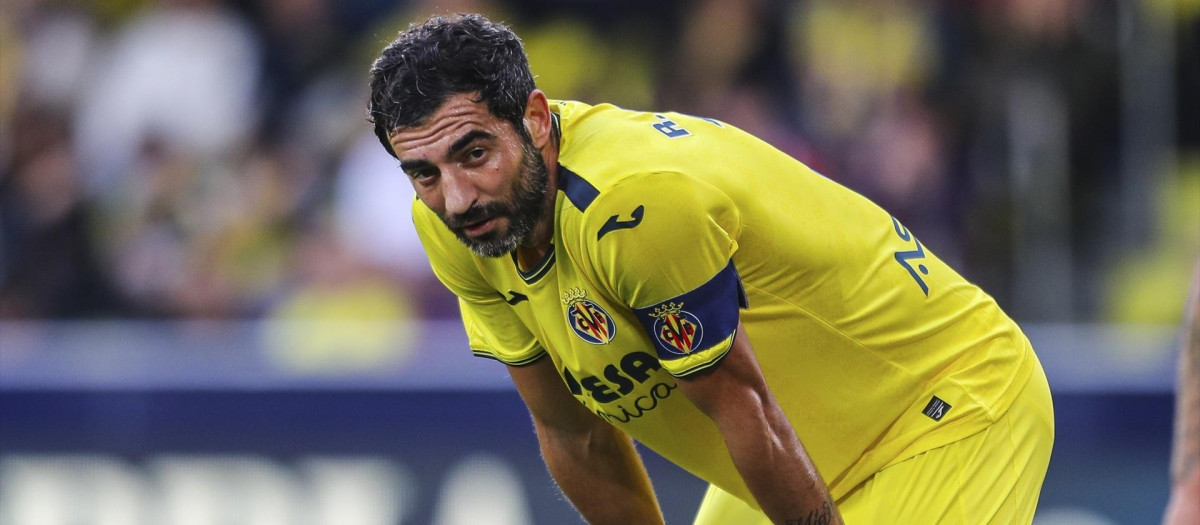 Raúl Albiol, en un partido de esta temporada con el Villarreal