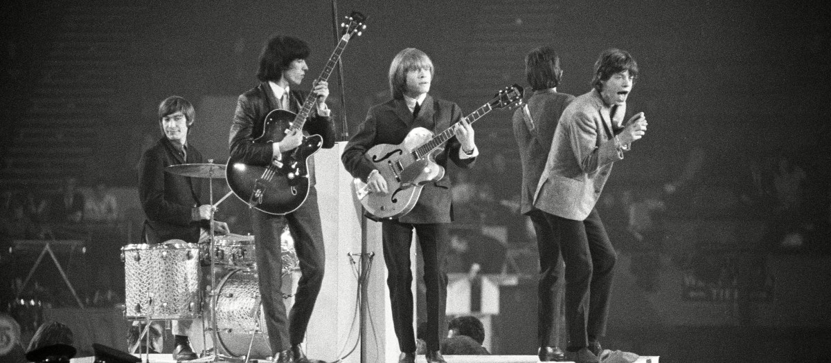 Los Rolling Stones en concierto en 1964