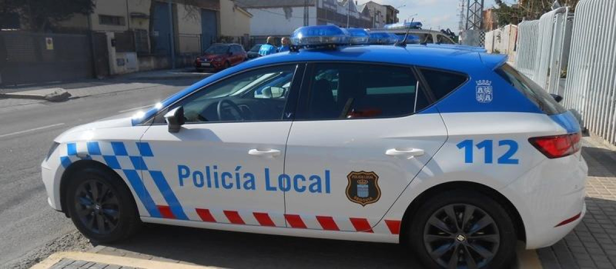 Vehículo de la Policía Local de Segovia