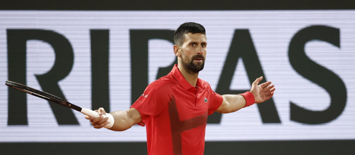 Novak Djokovic se clasificó para las semifinales de Roland Garros