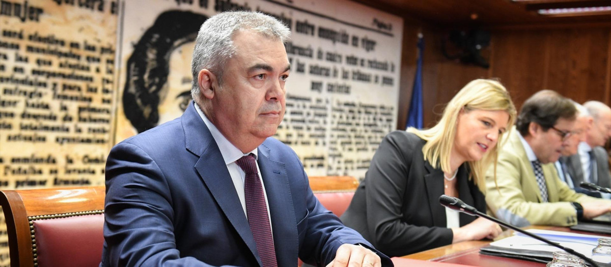 Santos Cerdán comparece ante la Comisión de Investigación por el ‘caso Koldo’ en el Senado