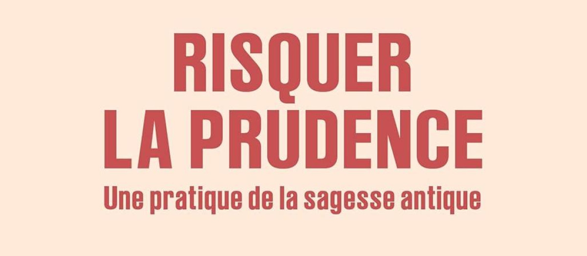 Portada del libro 'Risquer la prudence'