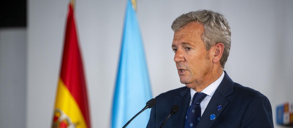 El presidente de la Xunta de Galicia, Alfonso Rueda, en la Conferencia de Presidentes
