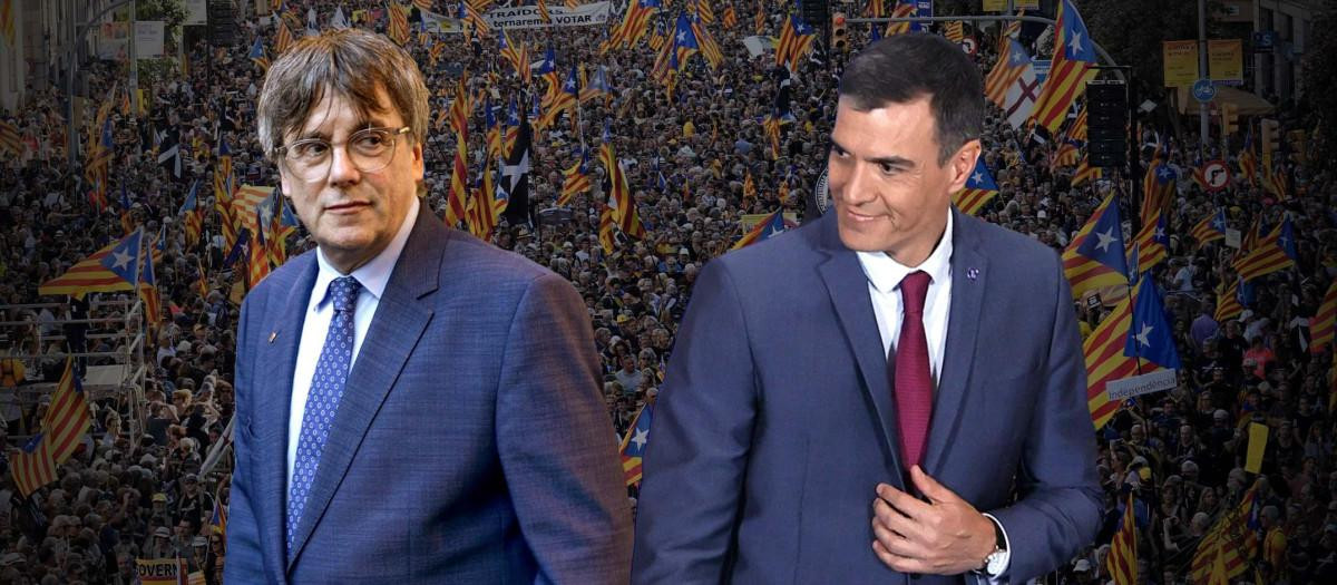 Puigdemont y Sánchez