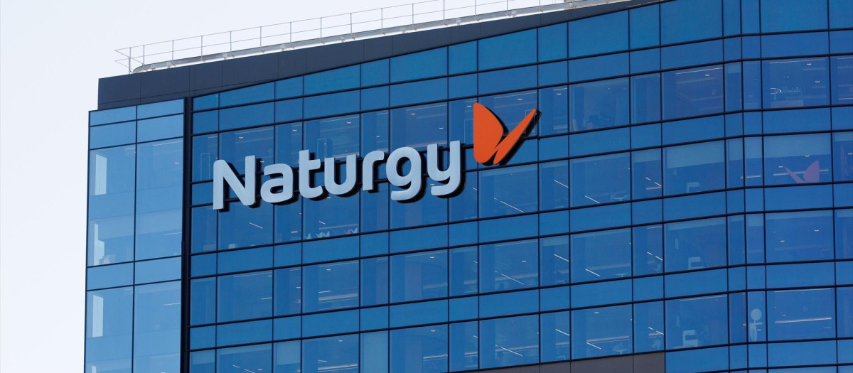 Fachada de la sede de Naturgy en Madrid.