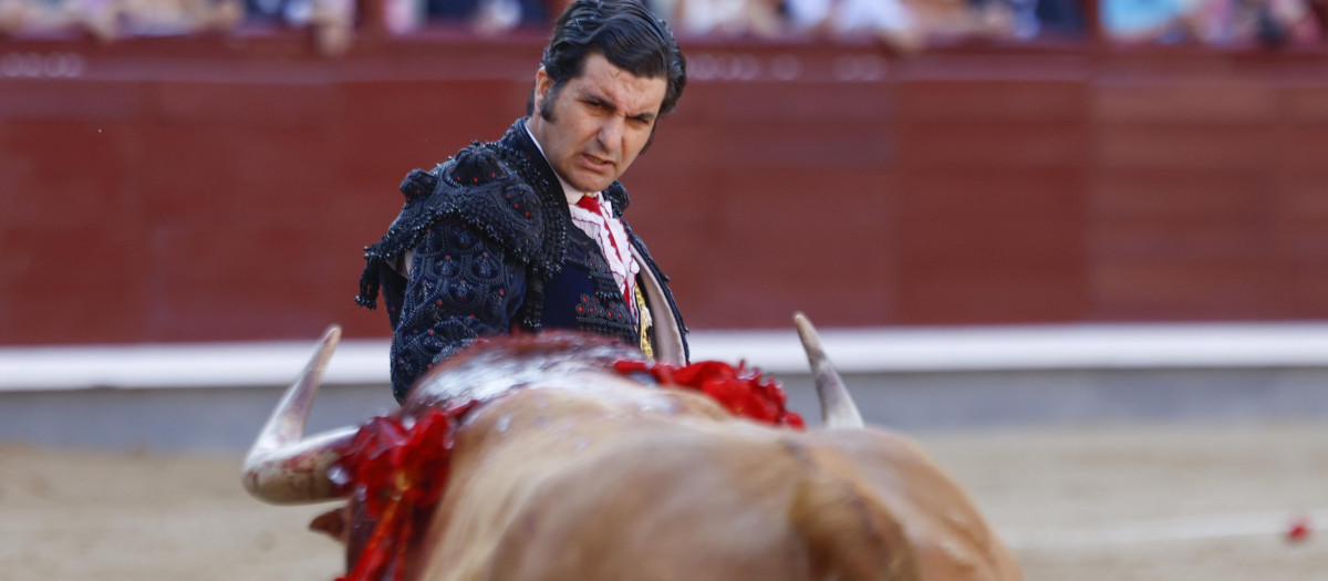 Morante de la Puebla durante la Corrida de la Beneficencia