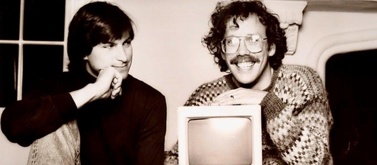 Bill Atkinson y Steve Jobs