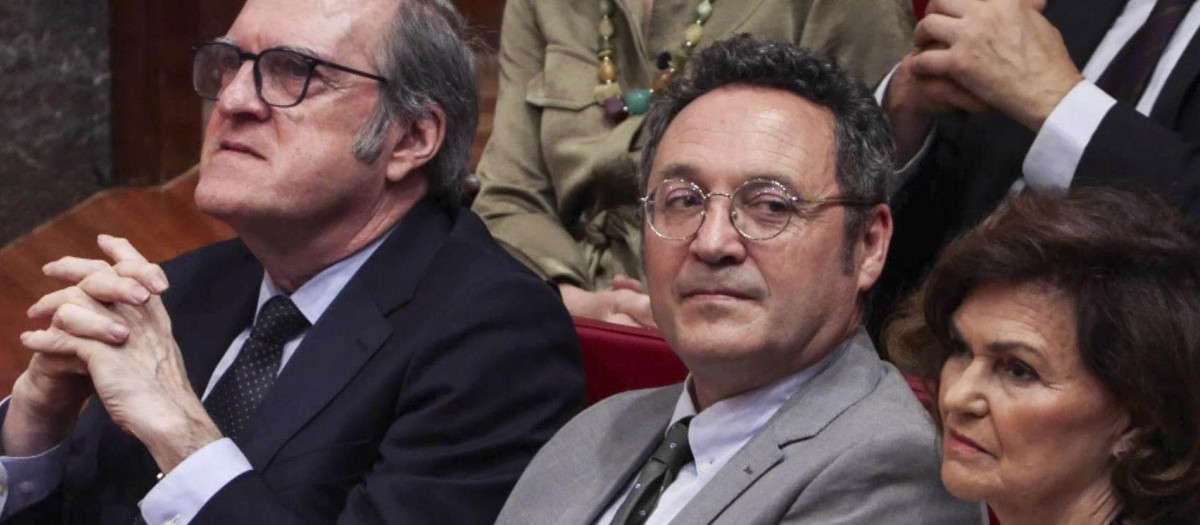García Ortiz, este lunes junto a la presidenta del Consejo de Estado y al Defensor del Pueblo