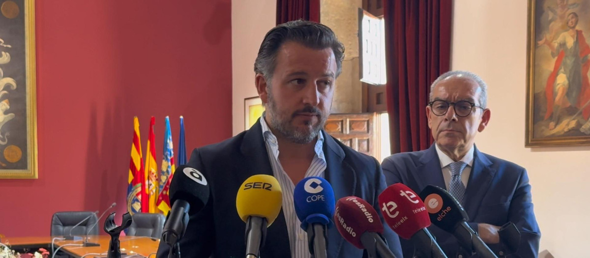 El alcalde de Elche, Pablo Ruz