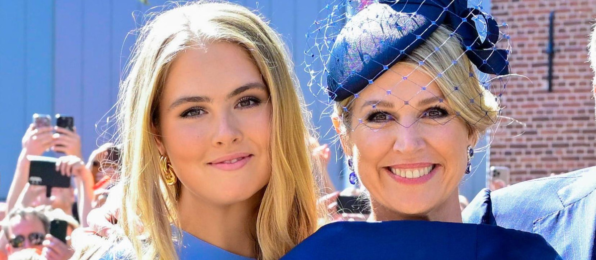 Point de Vue Out
Mandatory Credit: Photo by Shutterstock (15271133bf)
Queen Maxima, Princess Amalia attending King's Day 2025, the celebration of the 58th birthday of the Dutch King in Doetinchim, The Netherlands.
Dutch Royals celebrate King's Day 2025, Doetinchem, The Netherlands - 26 Apr 2025 *** Local Caption *** .