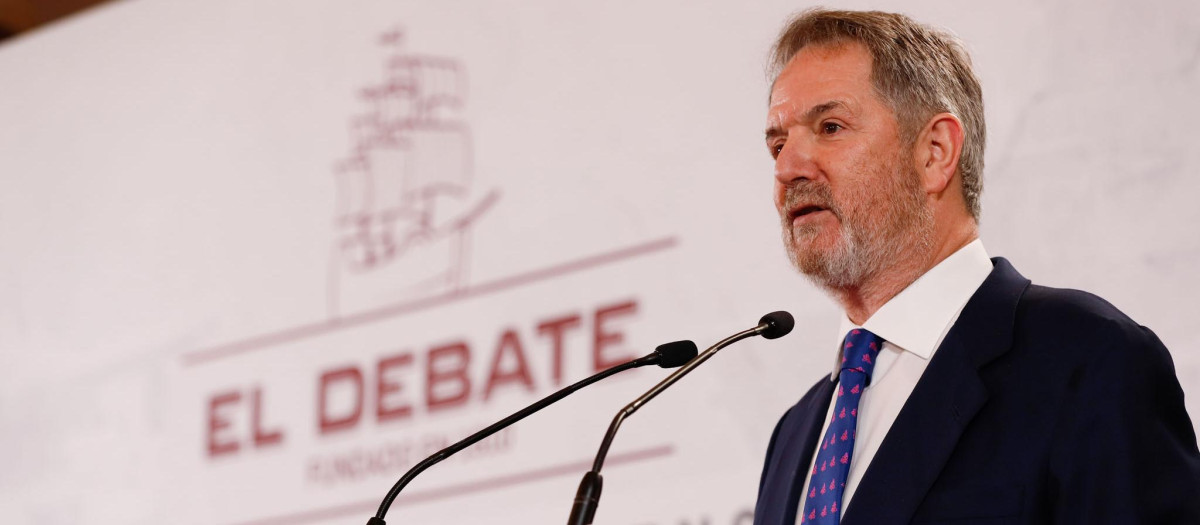 El director de El Debate, Bieito Rubido, en la III Jornada de Defensa de El Debate