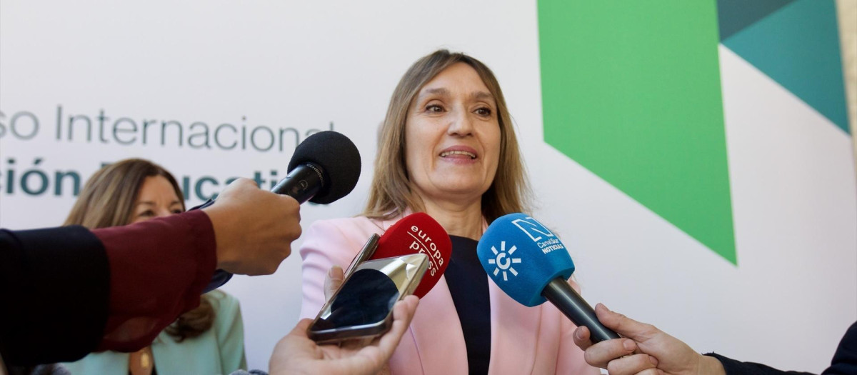 La consejera de Educación de la Junta de Castilla y León, Rocío Lucas