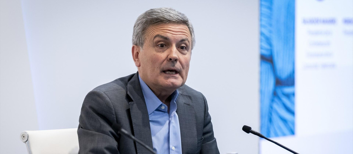 El presidente de Correos, Pedro Saura.