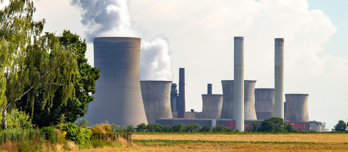 Imagen de una planta nuclear