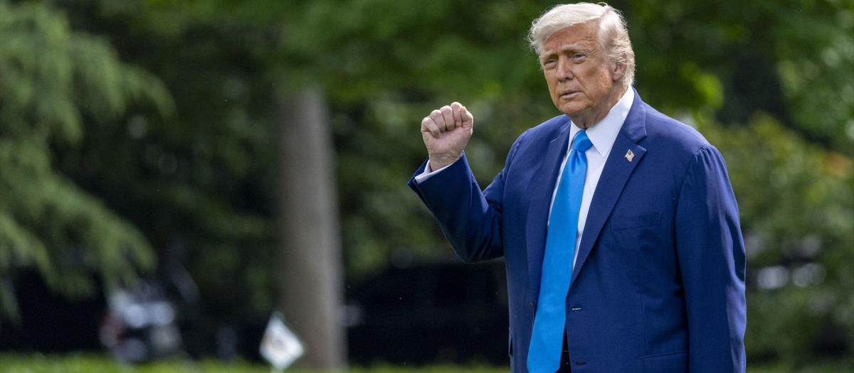 El presidente de los Estados Unidos, Donald Trump