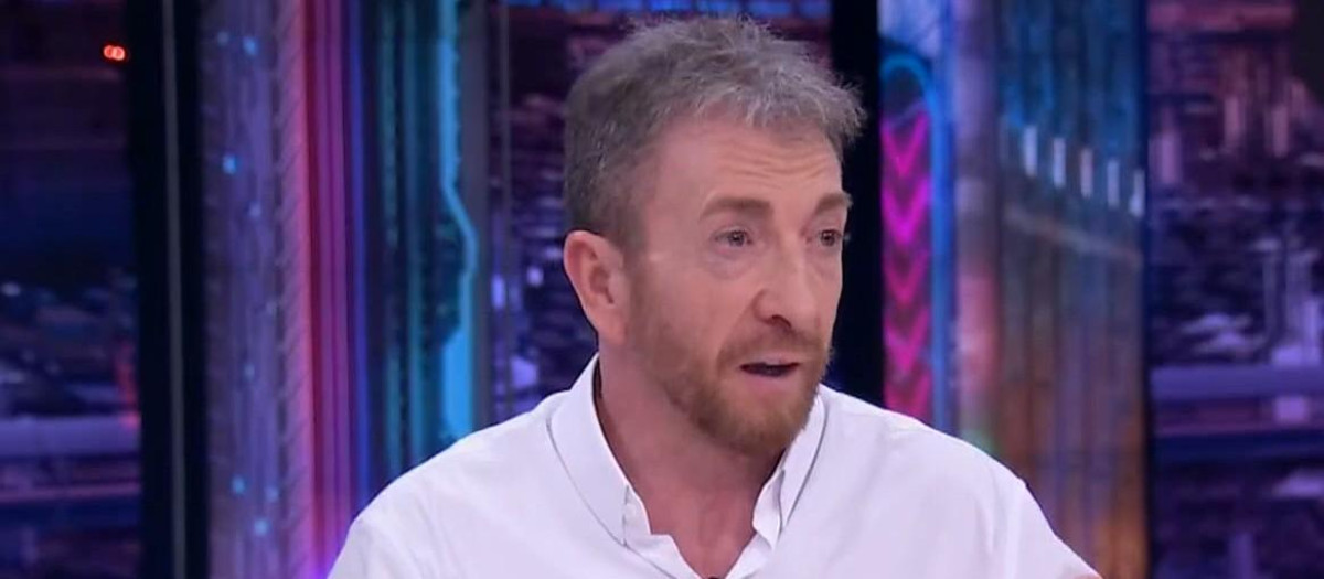 Pablo Motos, este jueves durante la tertulia de El Hormiguero