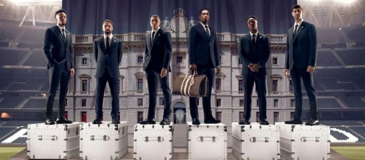 Louis Vuitton vestirá al Real Madrid en los viajes y actos institucionales del club