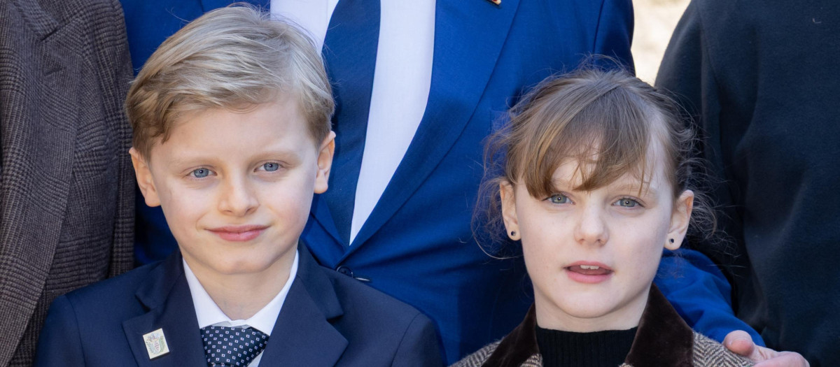 Jacques y Gabriella de Mónaco
