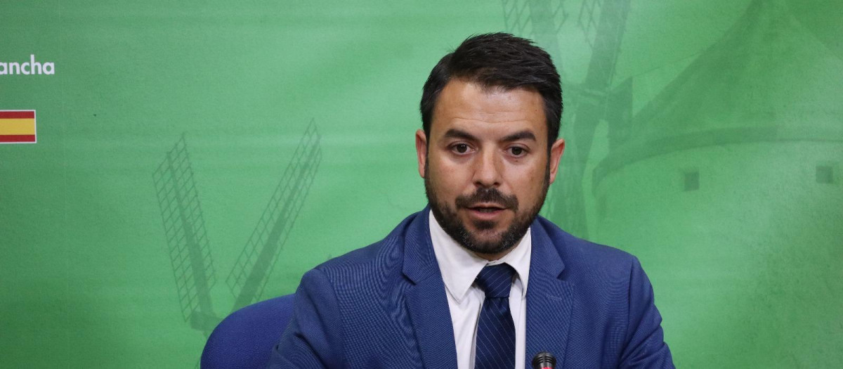 Iván Sánchez, portavoz de Vox en las Cortes