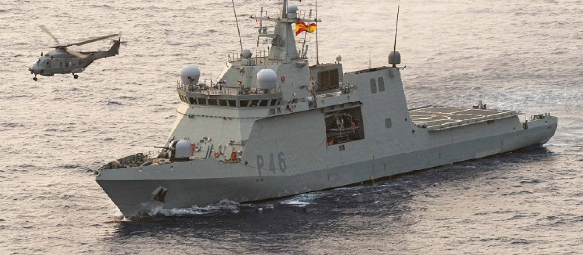 El BAM Furor en una misión de vigilancia