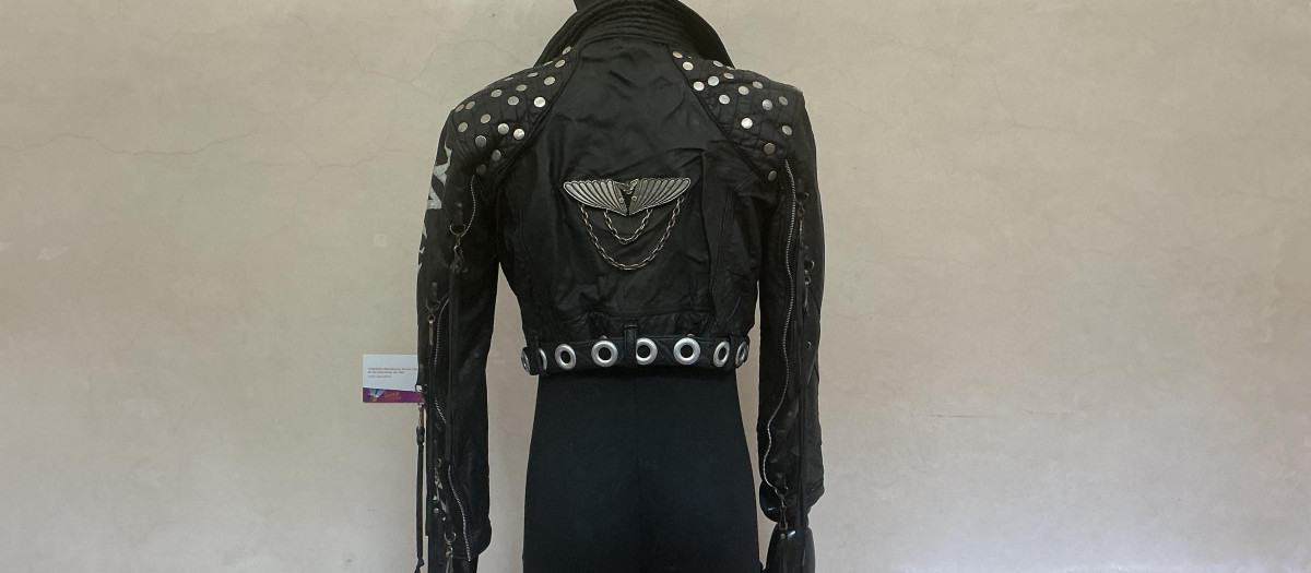 Chaqueta original de Nacho Cano en la exposición