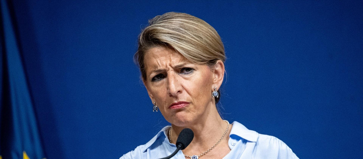 La vicepresidenta segunda y ministra de Trabajo y Economía Social, Yolanda Díaz.