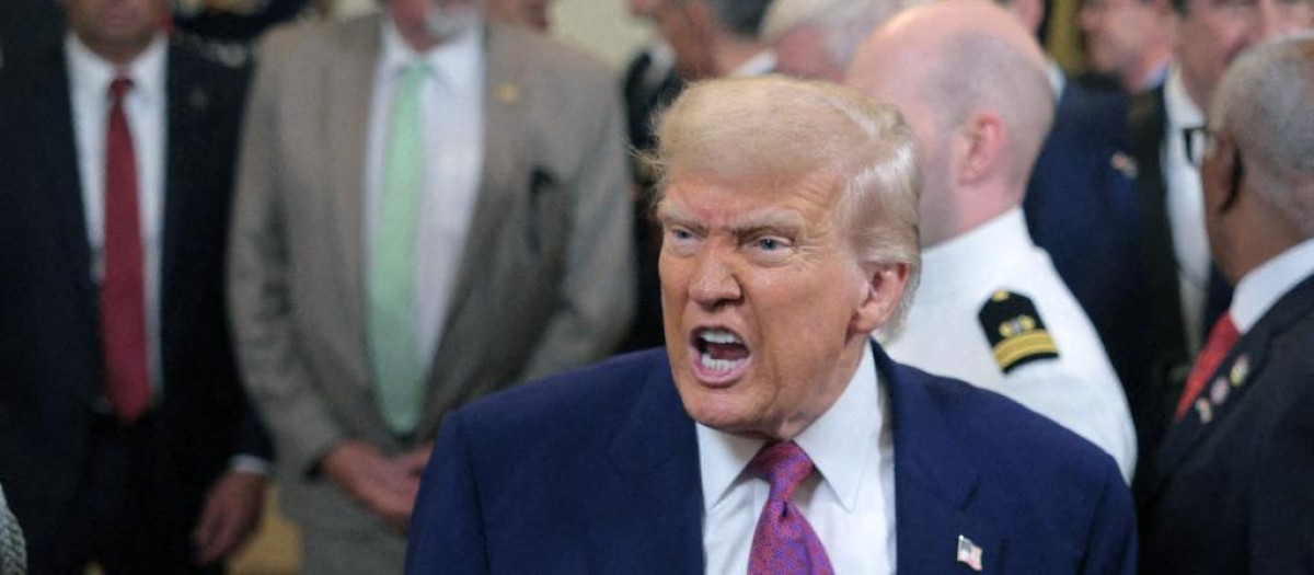 El presidente de Estados Unidos, Donald Trump