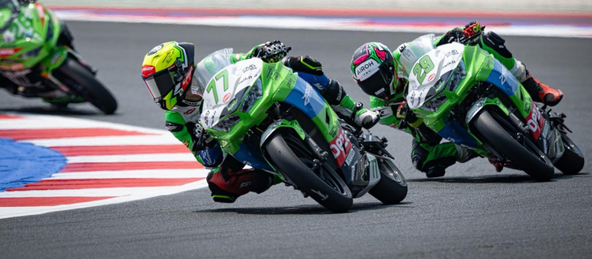 Las 'balas verdes' firman un gran fin de semana en Misano
