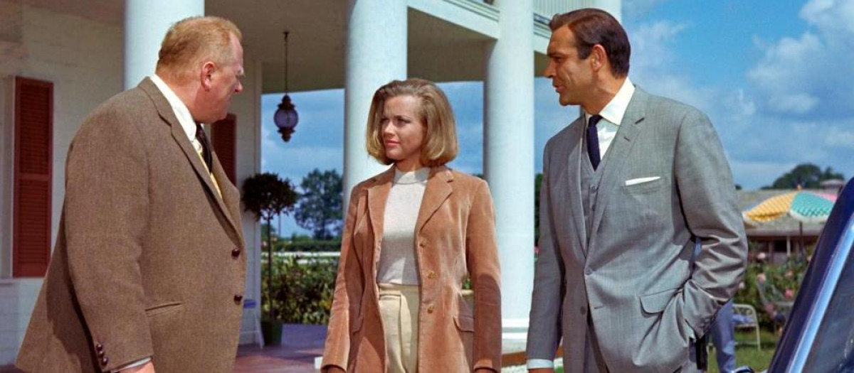 Imagen de James Bond contra Goldfinger, la tercera película de la saga