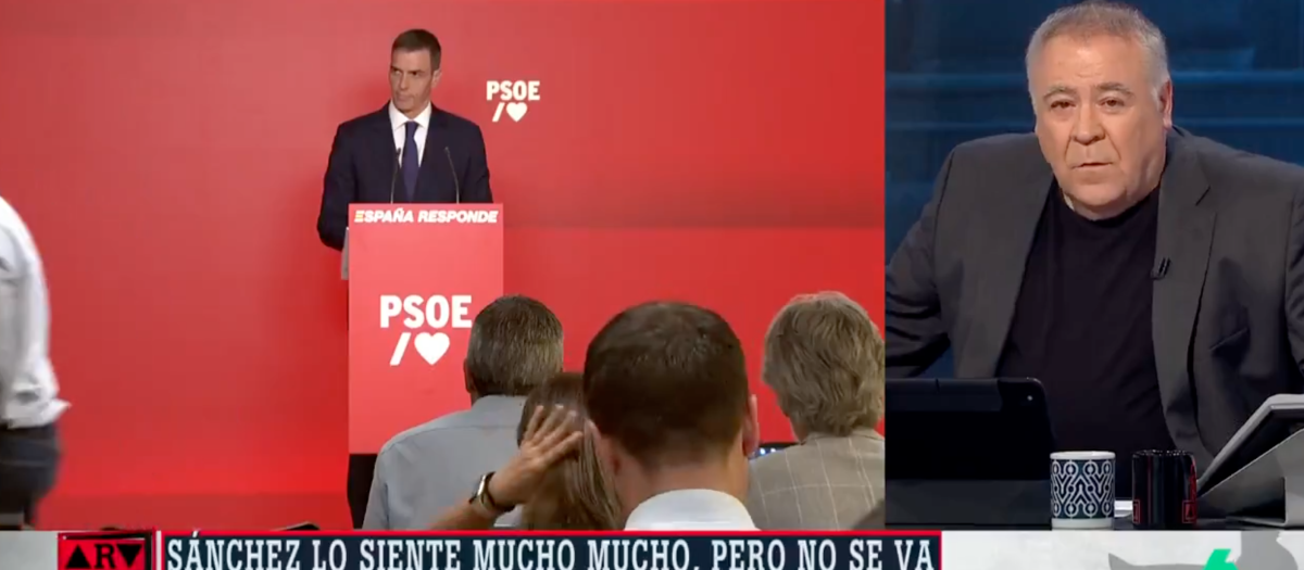 Antonio García Ferreras, presentador del programa Al Rojo Vivo