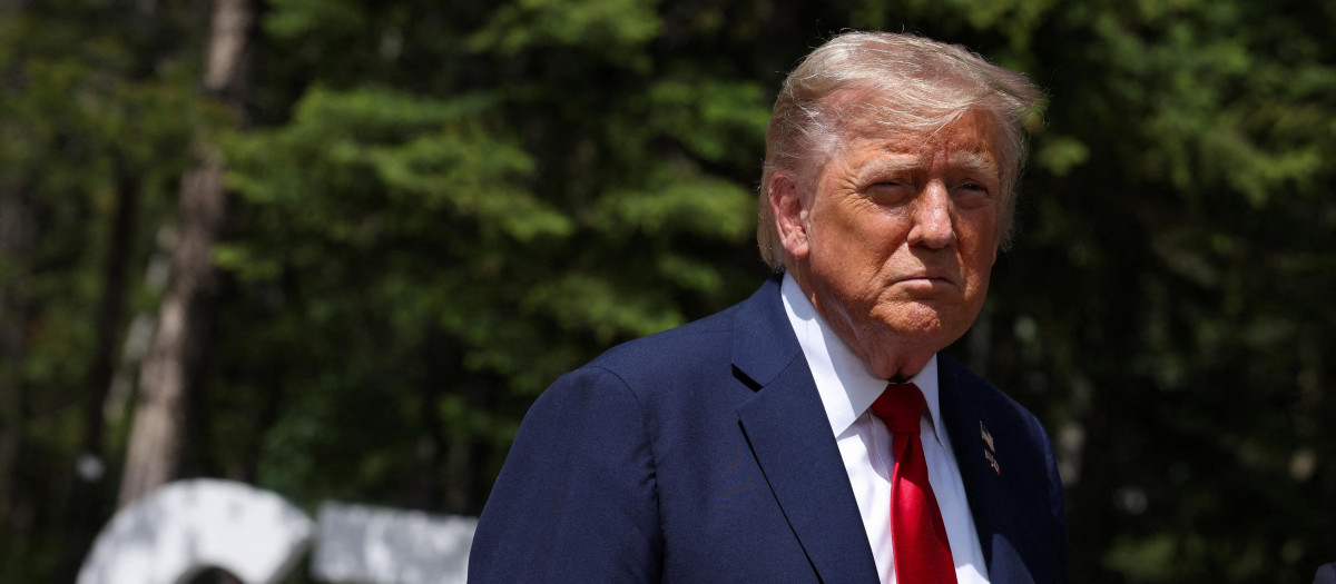 El presidente de EE.UU., Donald Trump