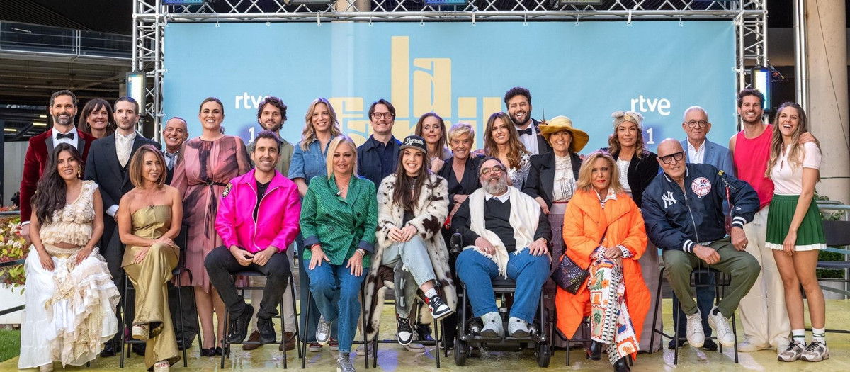 El equipo de 'La familia de la tele'