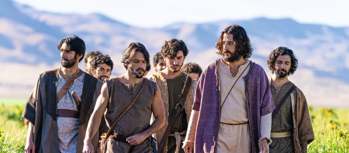 Jesús y sus discípulos