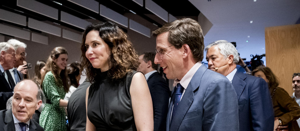 Isabel Díaz Ayuso y José Luis Martínez Almeida