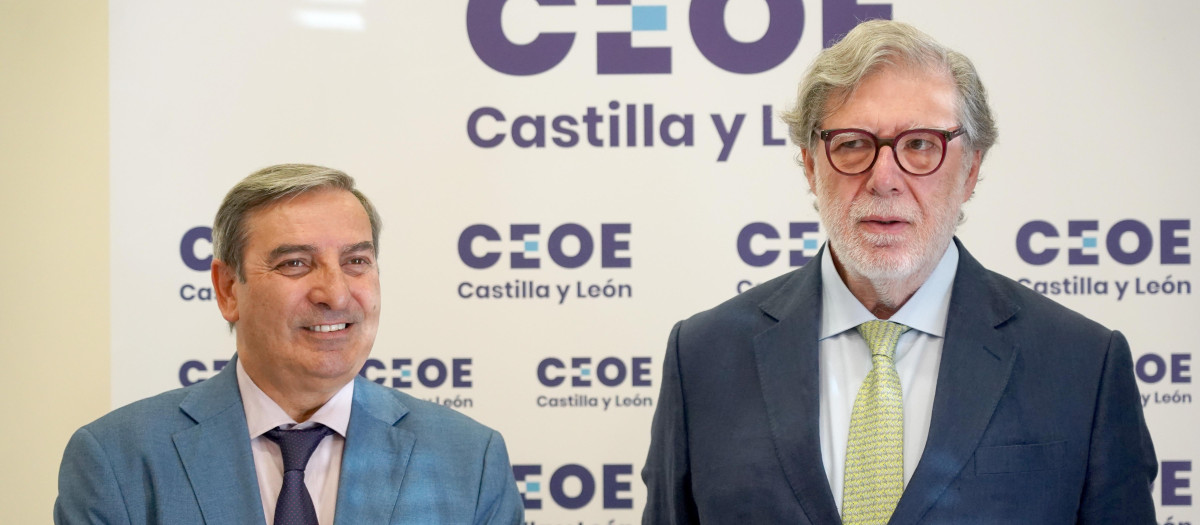 La Junta Directiva de CEOE Castilla y León mantiene un encuentro con el consejero de Movilidad y Transformación Digital de la Junta de Castilla y León, José Luis Sanz Merino