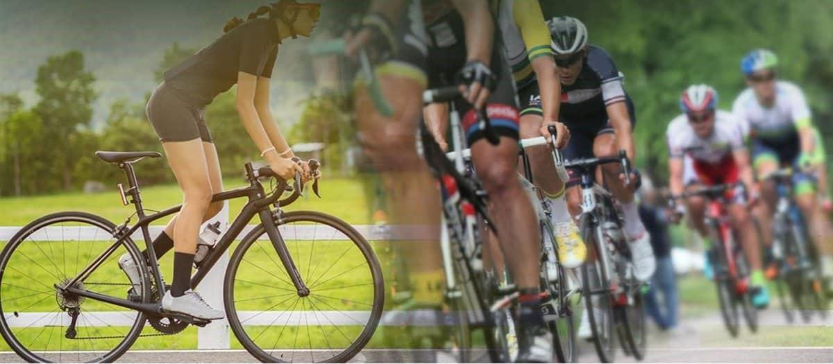 Cartel de la I Vuelta Ciclista a Castilla-La Mancha Leader.