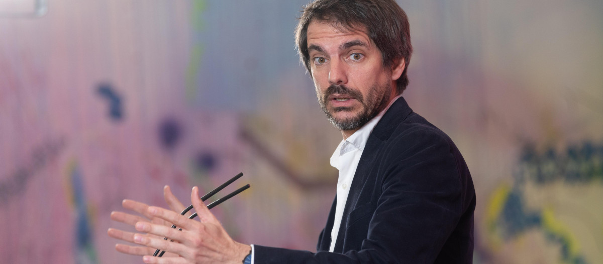 El ministro de Cultura y portavoz de Sumar, Ernest Urtasun